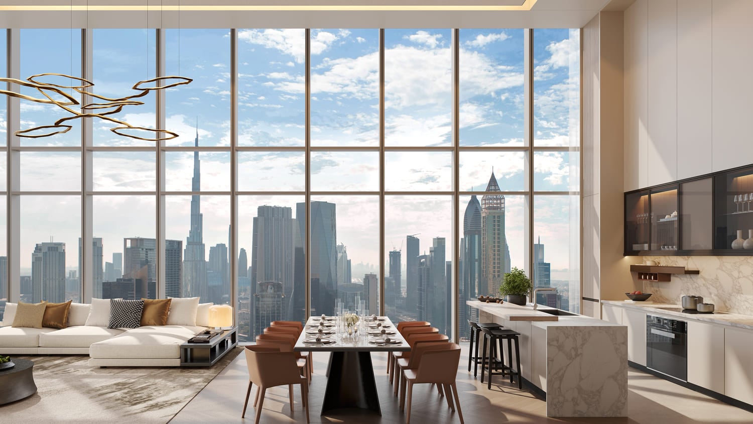Jumeirah Residences Emirates Towers by Meraas, image 17 of 27. Render supplied by developer.