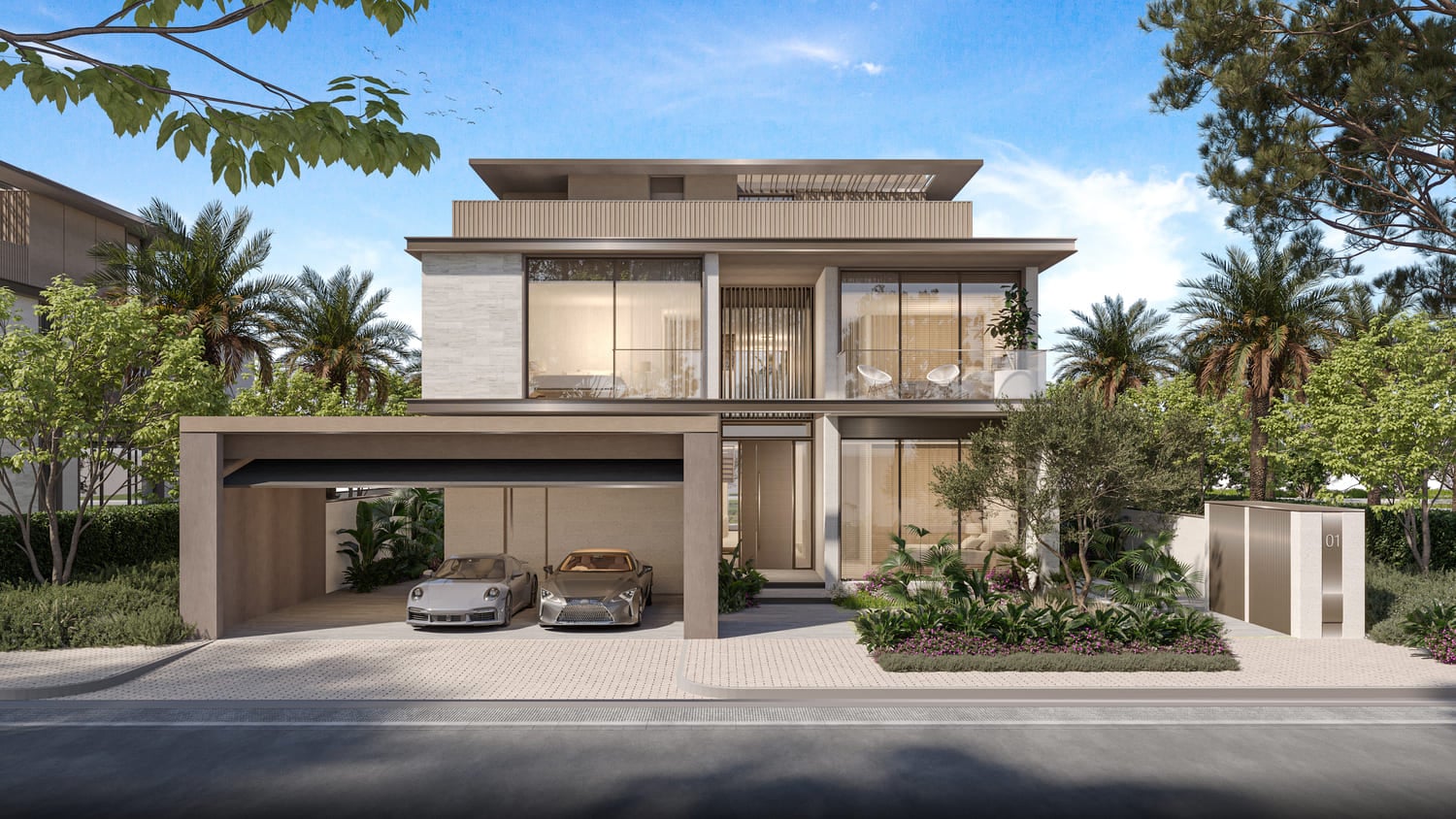 Nad Al Sheba Gardens Phase 9 by Meraas, image 5 of 24. Render supplied by developer.