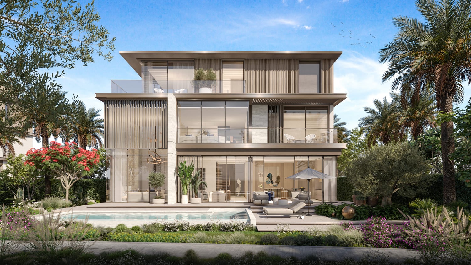 Nad Al Sheba Gardens Phase 9 by Meraas, image 6 of 24. Render supplied by developer.