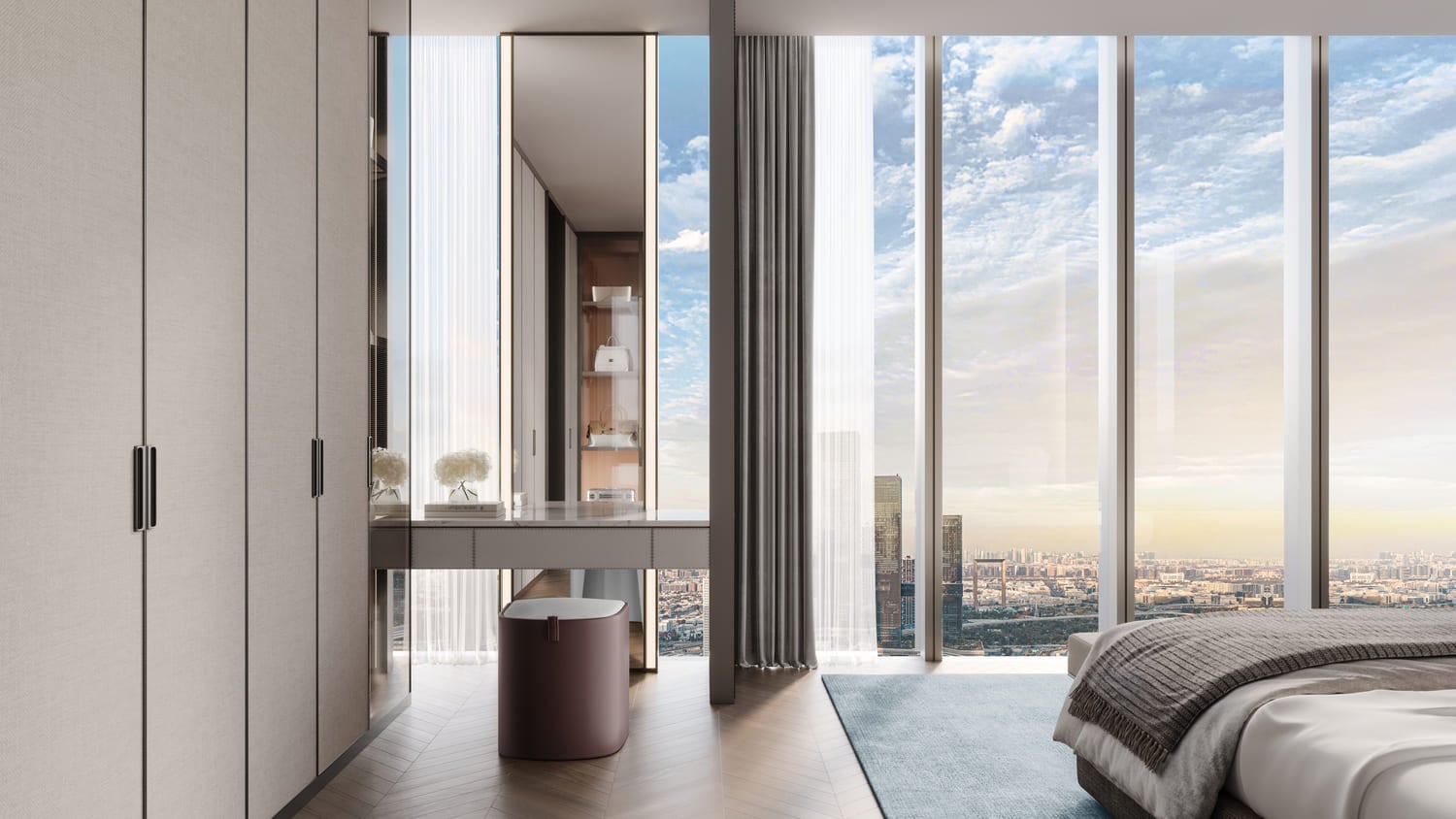 Jumeirah Residences Emirates Towers by Meraas, image 23 of 27. Render supplied by developer.
