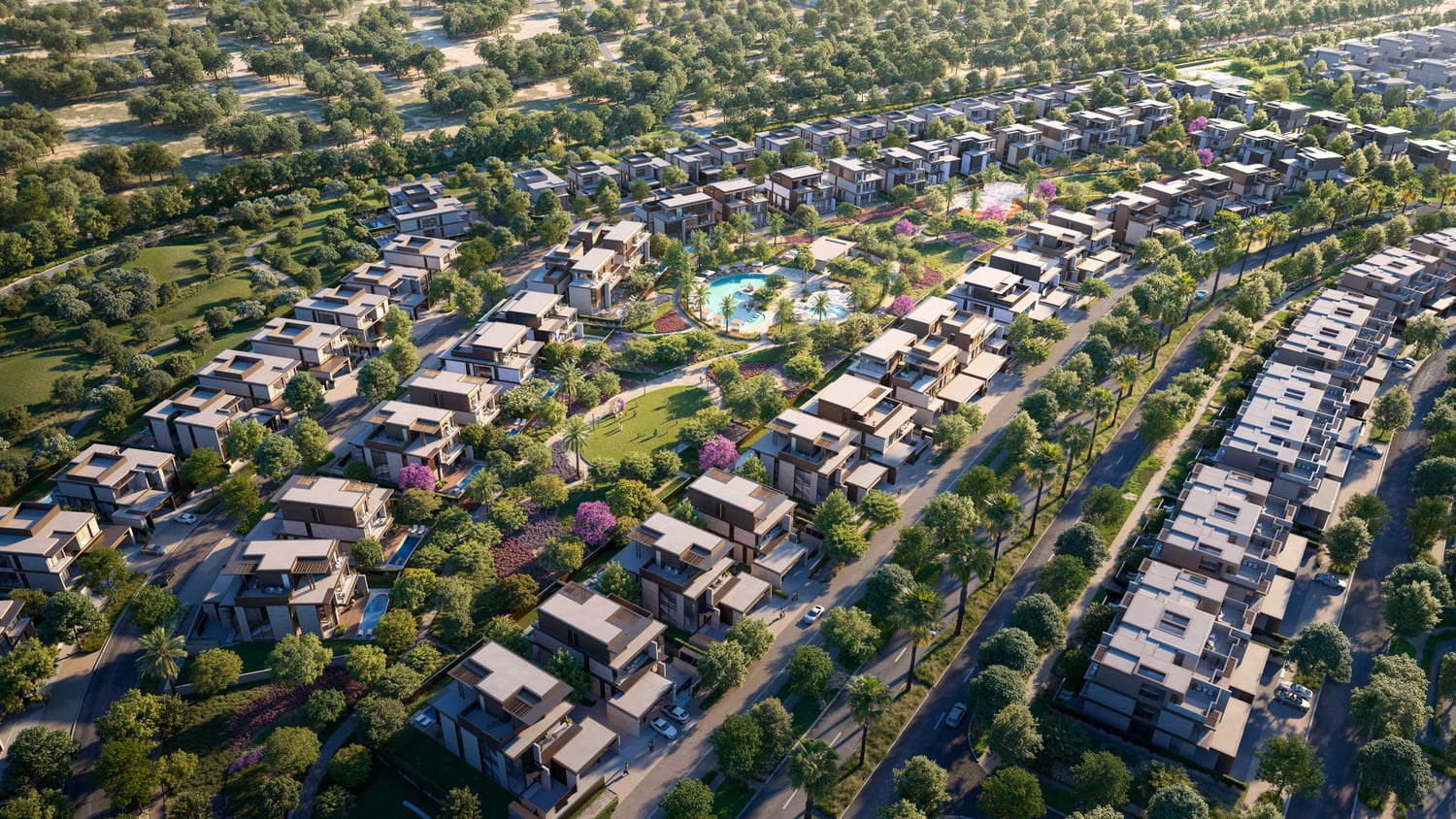 Nad Al Sheba Gardens Phase 9 by Meraas, image 9 of 24. Render supplied by developer.
