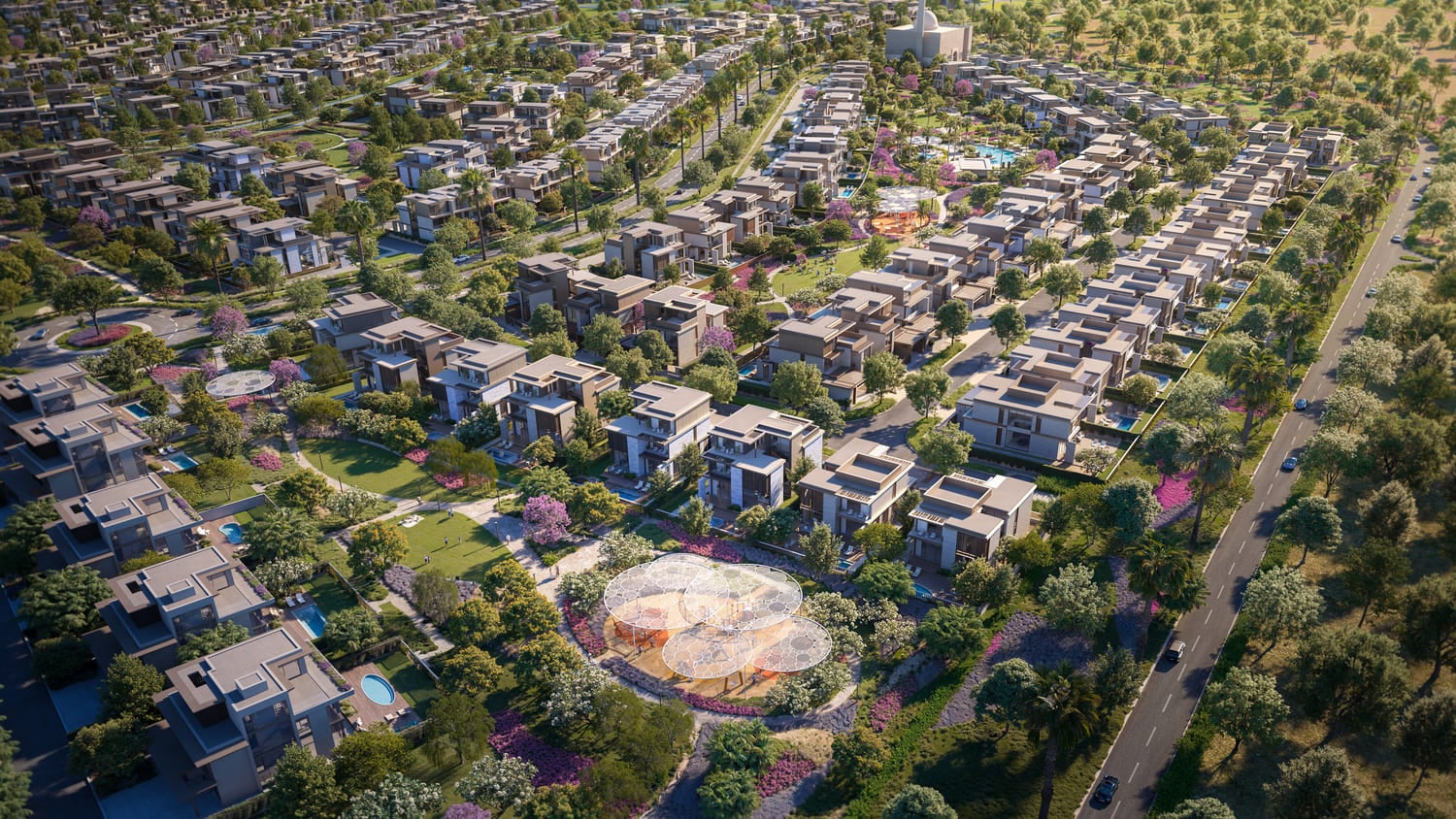 Nad Al Sheba Gardens Phase 9 by Meraas, image 10 of 24. Render supplied by developer.