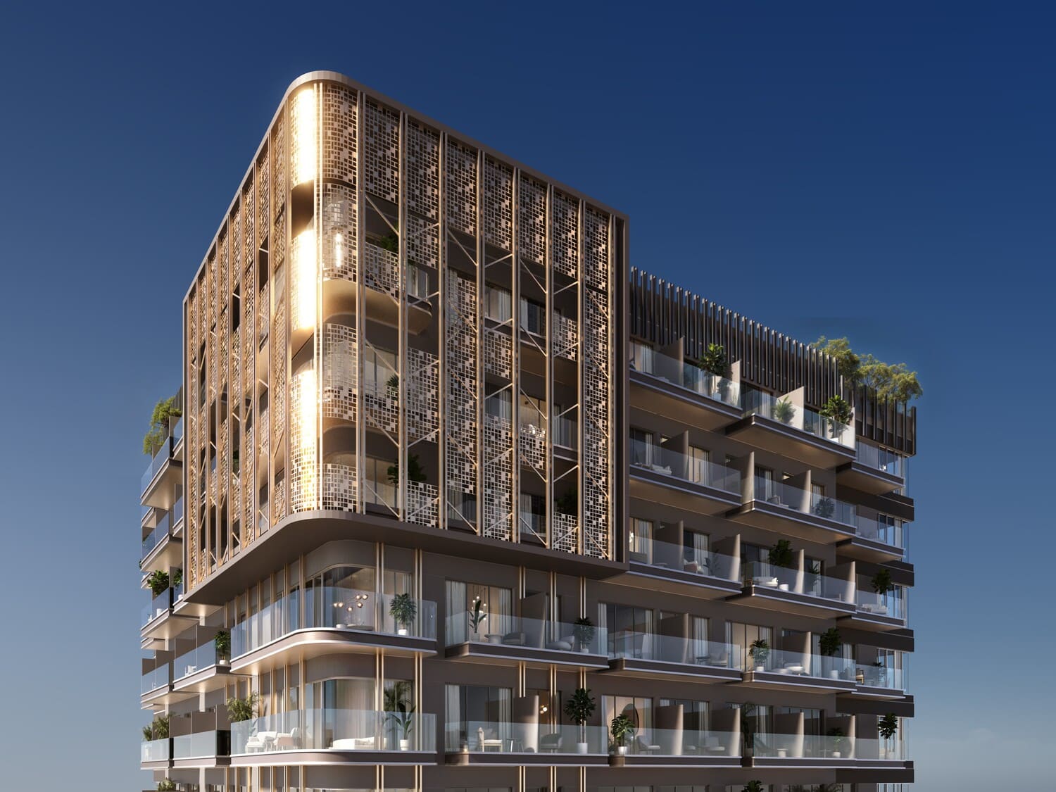 Lume Residences by S&S Developments, JVC (Jumeirah Village Circle). Render supplied by developer.