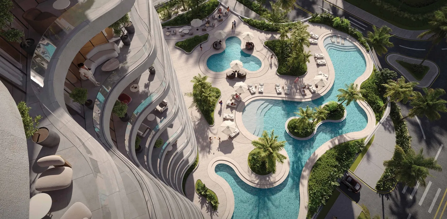 Radiant Waves, image 4 of 15. Render supplied by developer.