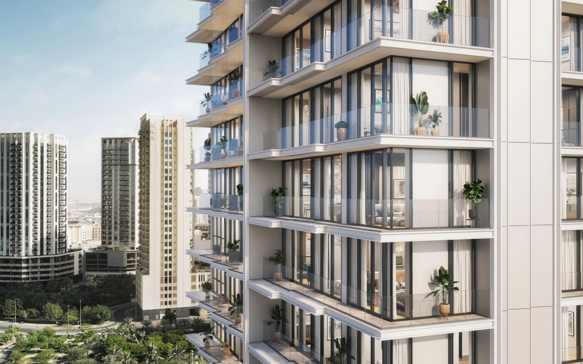 Avant Garde Residences 2 by Skyline Builders, image 1 of 14. Render supplied by developer.