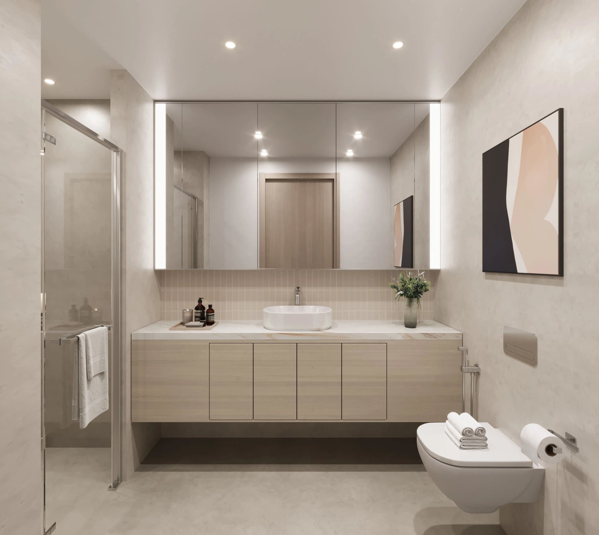 Avant Garde Residences 2 by Skyline Builders, image 5 of 14. Render supplied by developer.