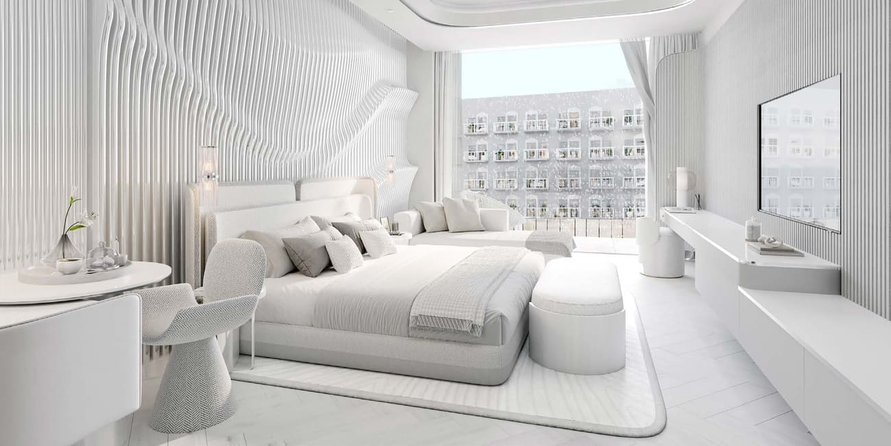 Artist Hotel by The Heart of Europe, image 3 of 6. Render supplied by developer.