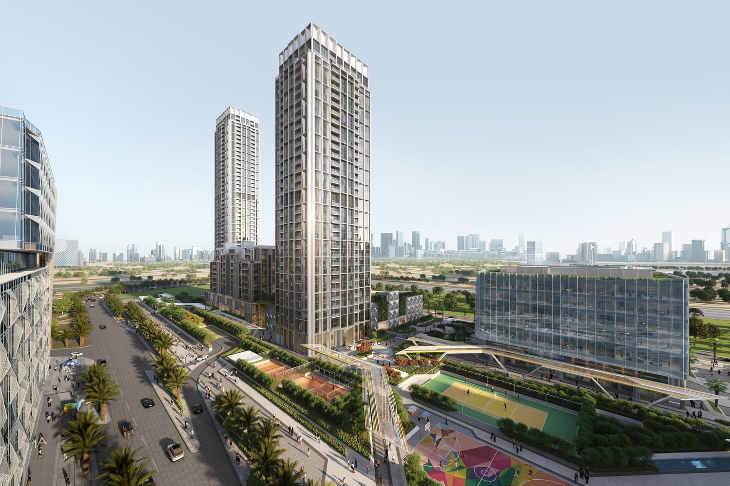 Design Quarter by Meraas, image 1 of 16. Render supplied by developer.