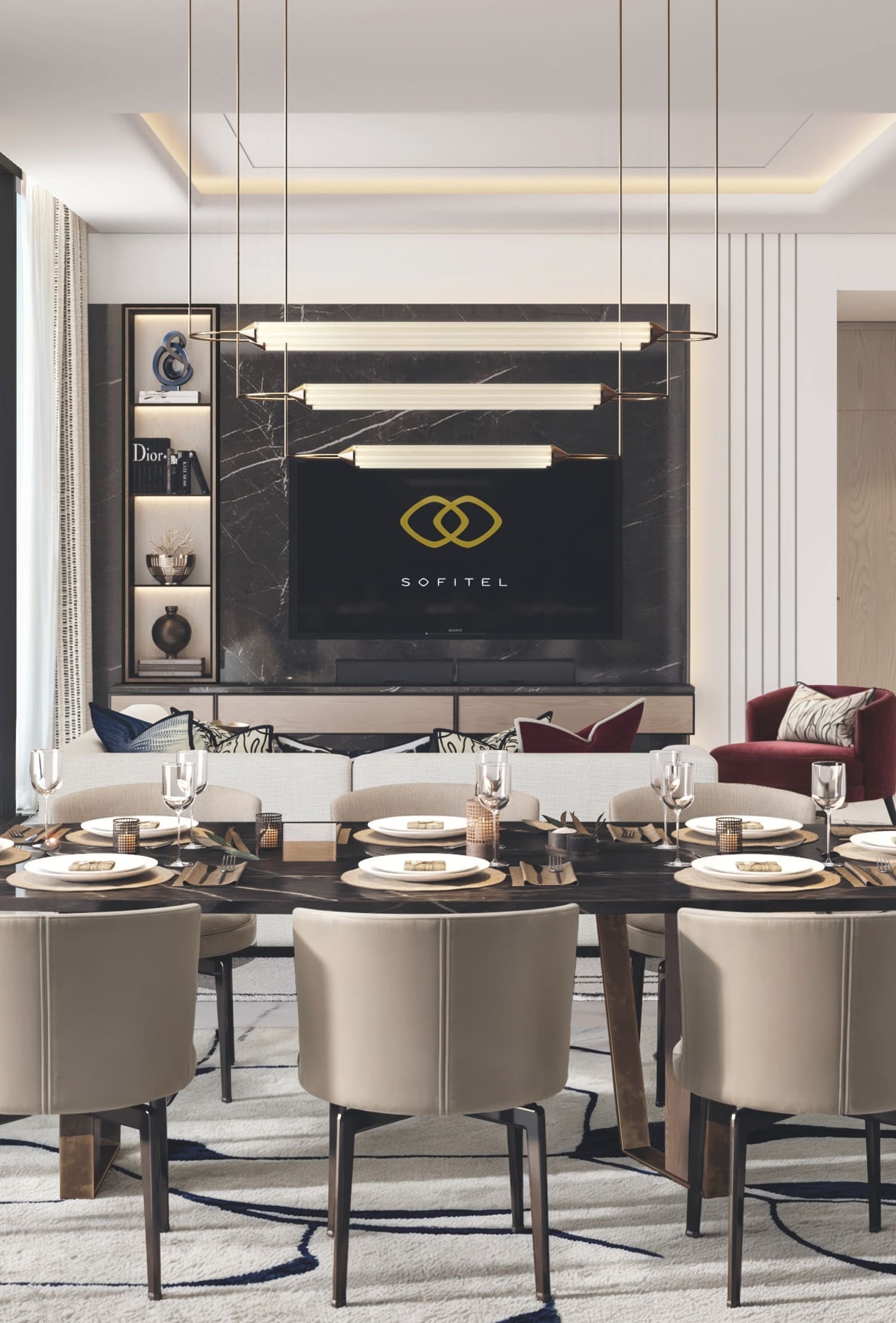 Sofitel Residences by Azha Development, image 3 of 6. Render supplied by developer.