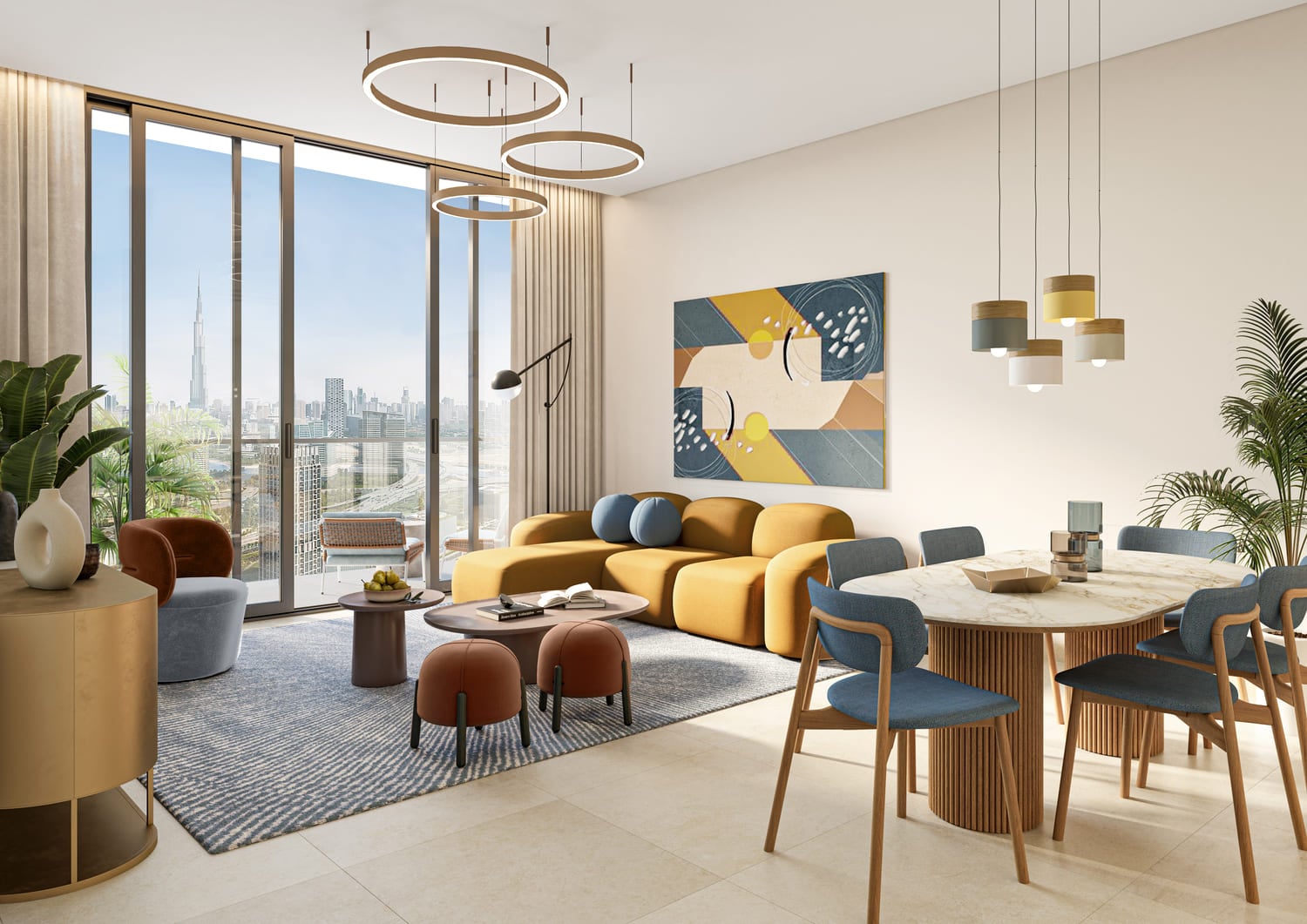 Design Quarter by Meraas, image 8 of 16. Render supplied by developer.