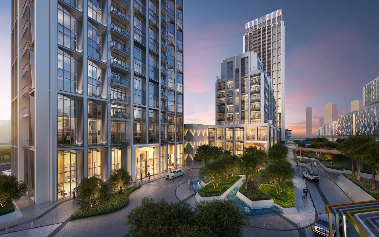 Design Quarter by Meraas, image 2 of 16. Render supplied by developer.