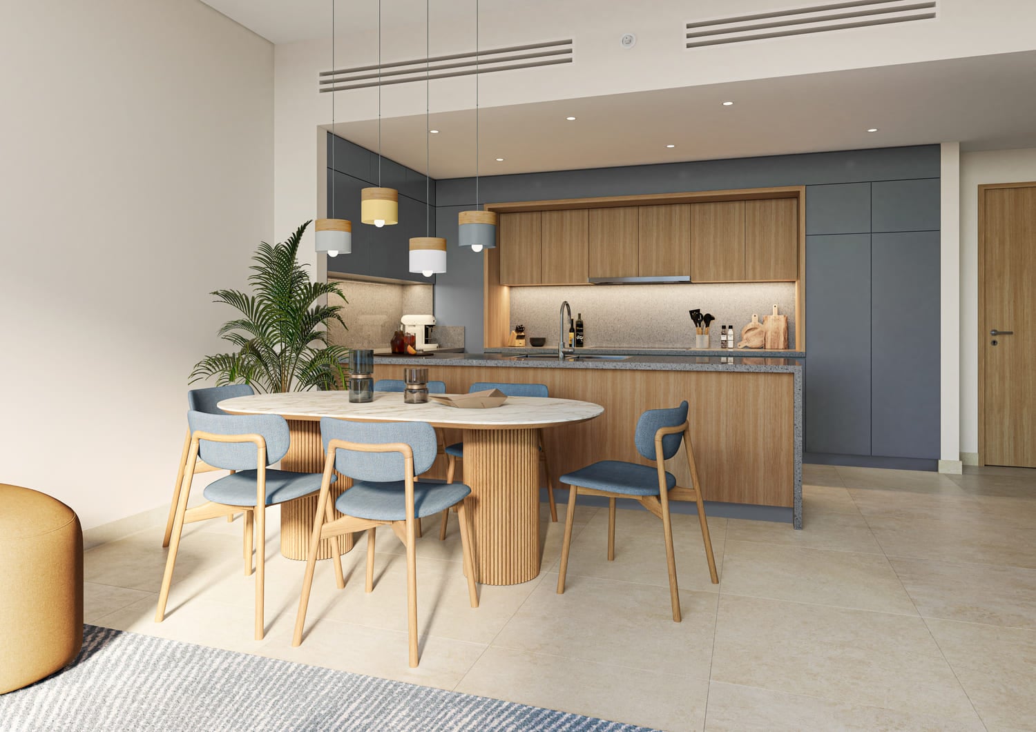 Design Quarter by Meraas, image 9 of 16. Render supplied by developer.
