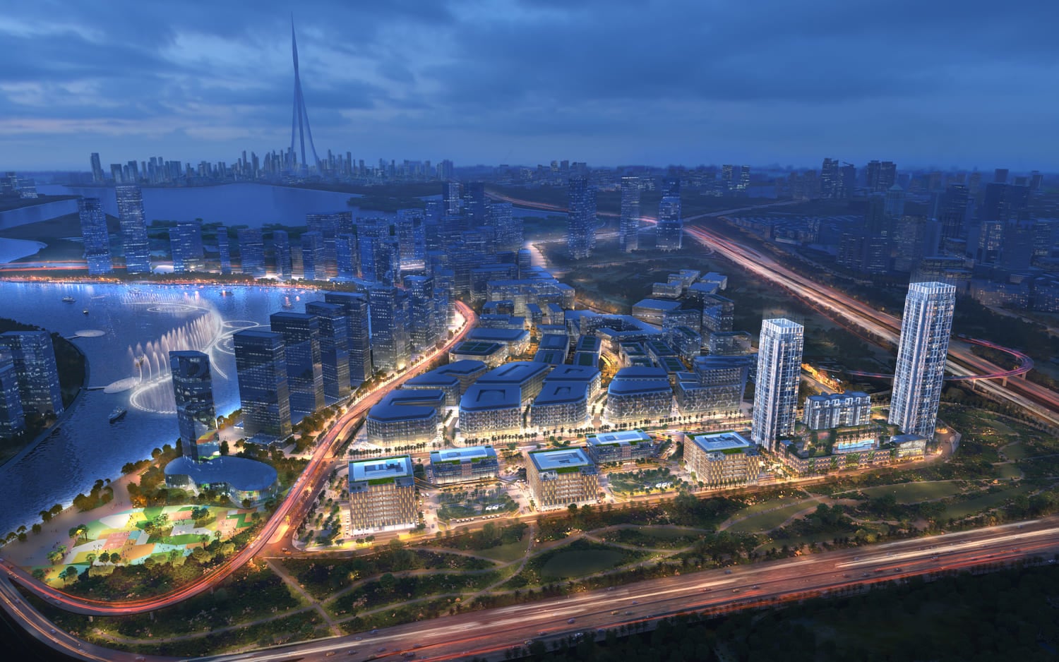 Design Quarter by Meraas, image 5 of 16. Render supplied by developer.