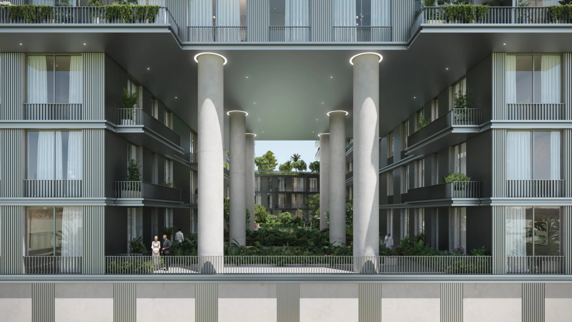 Palace Residences Al Mamsha by Alef, image 2 of 5. Render supplied by developer.