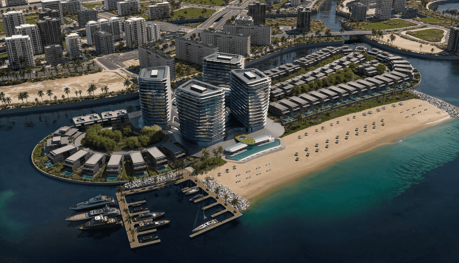 Brabus Island by Cosmo Developments, image 9 of 10. Render supplied by developer.