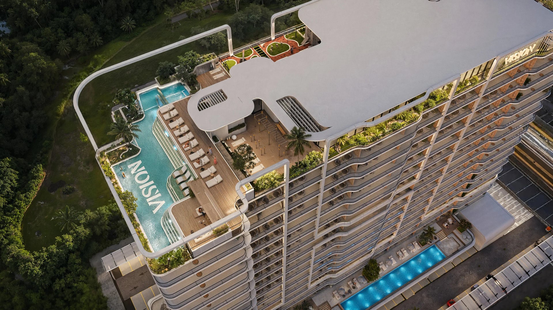 Vista by Vision, image 1 of 21. Render supplied by developer.