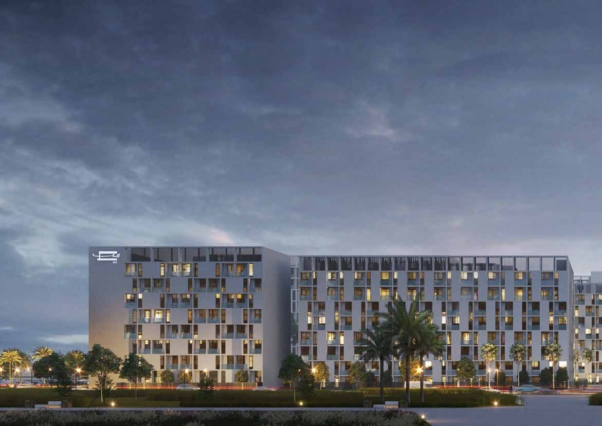 Al Mamsha Sharjah by Alef, image 3 of 15. Render supplied by developer.