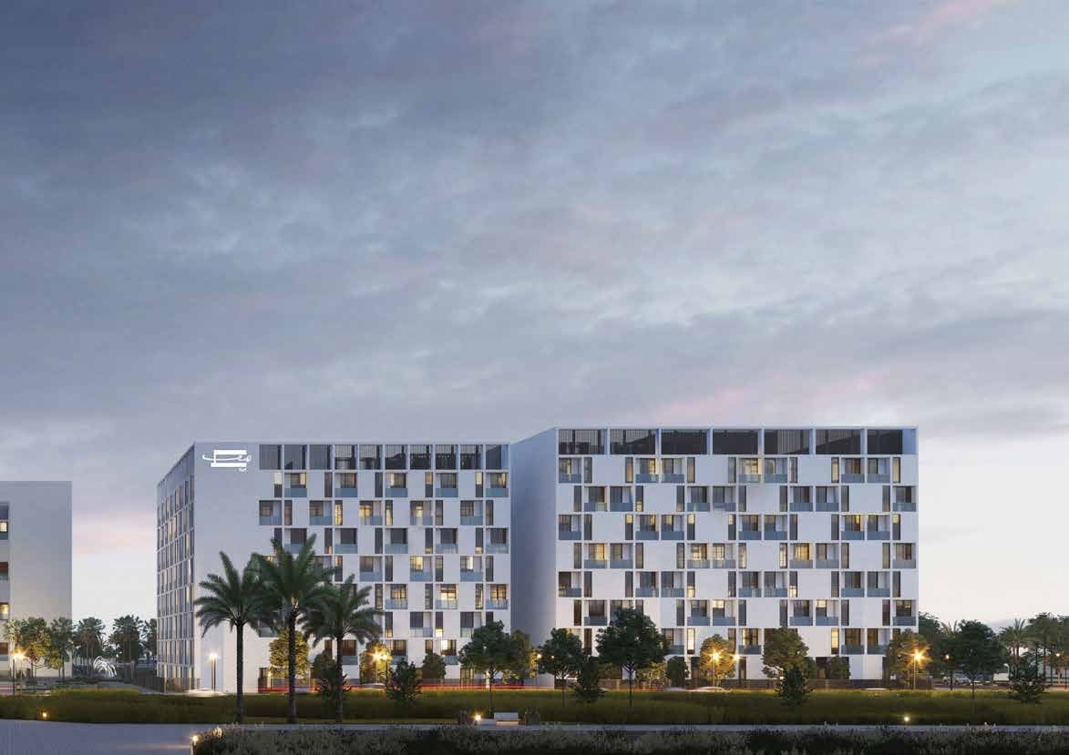 Al Mamsha Sharjah by Alef, image 4 of 15. Render supplied by developer.