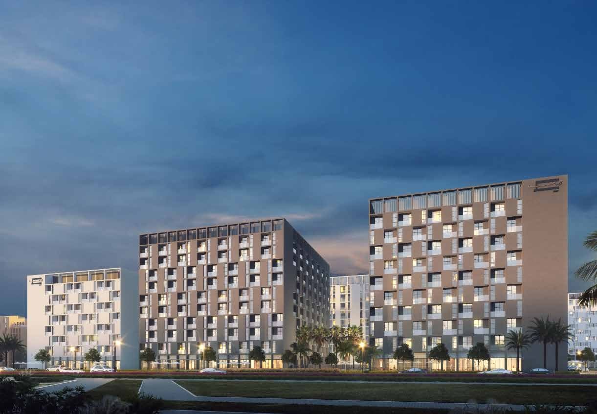 Al Mamsha Sharjah by Alef, Muwaileh Commercial. Render supplied by developer.