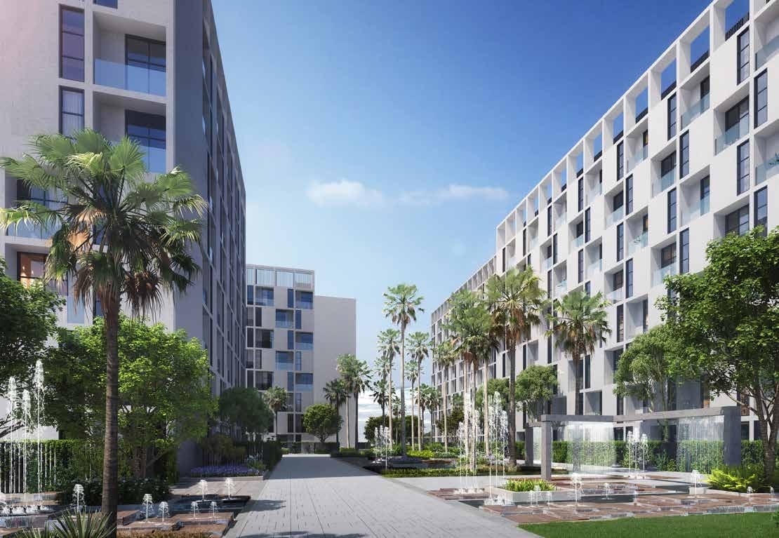 Al Mamsha Sharjah by Alef, image 5 of 15. Render supplied by developer.