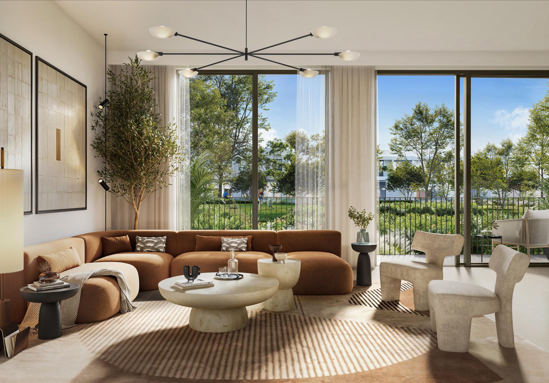 Elva at The Valley by Emaar, image 6 of 9. Render supplied by developer.