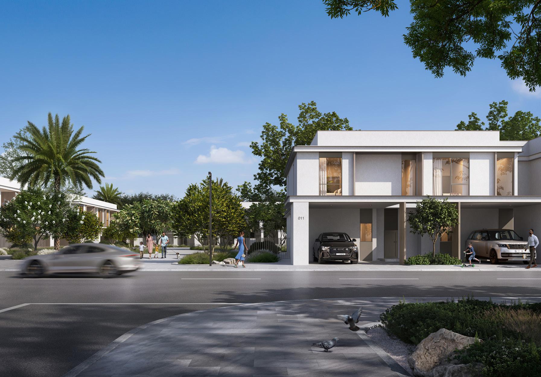 Elva at The Valley by Emaar, image 1 of 9. Render supplied by developer.
