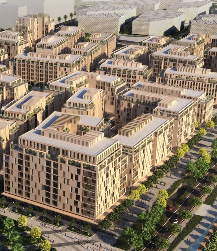 Al Mamsha Sharjah by Alef, image 8 of 15. Render supplied by developer.