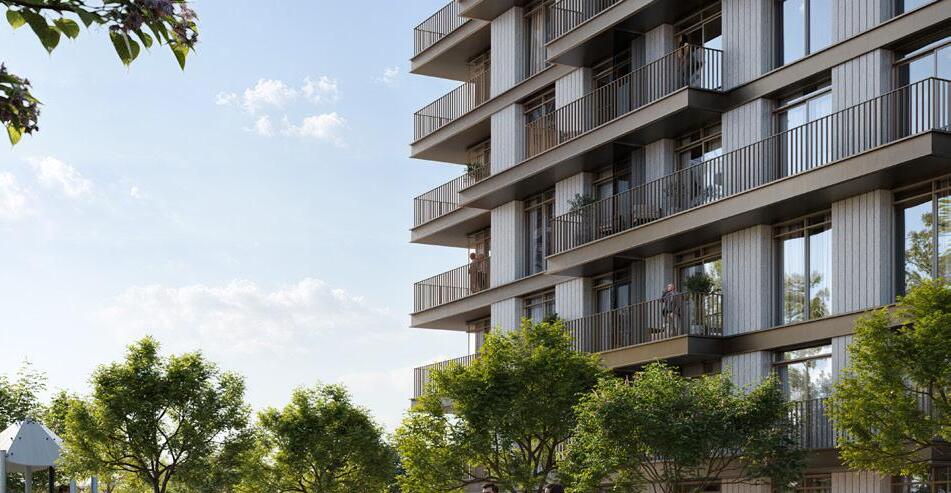 Address Residences Dubai Creek Harbour by Emaar, image 2 of 5. Render supplied by developer.