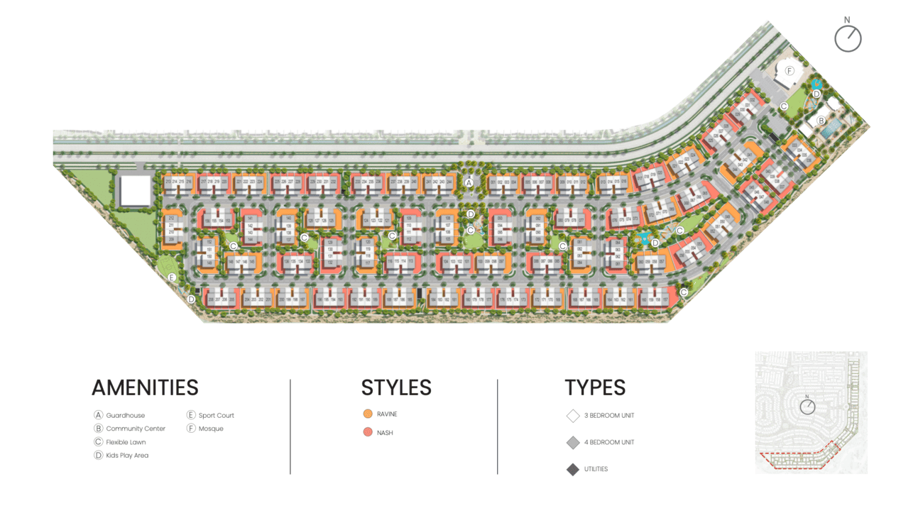Elva at The Valley by Emaar, image 9 of 9. Render supplied by developer.
