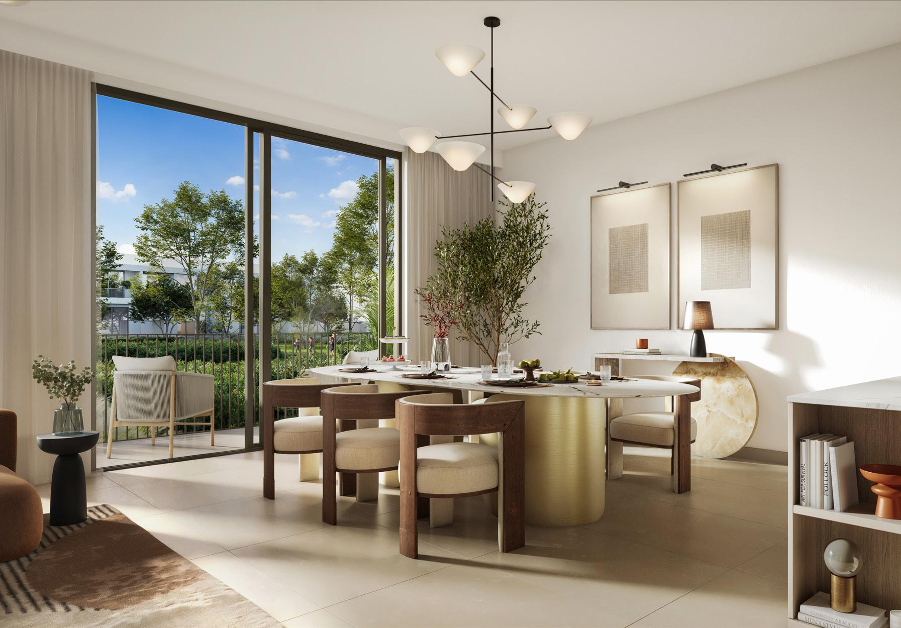 Elva at The Valley by Emaar, image 8 of 9. Render supplied by developer.