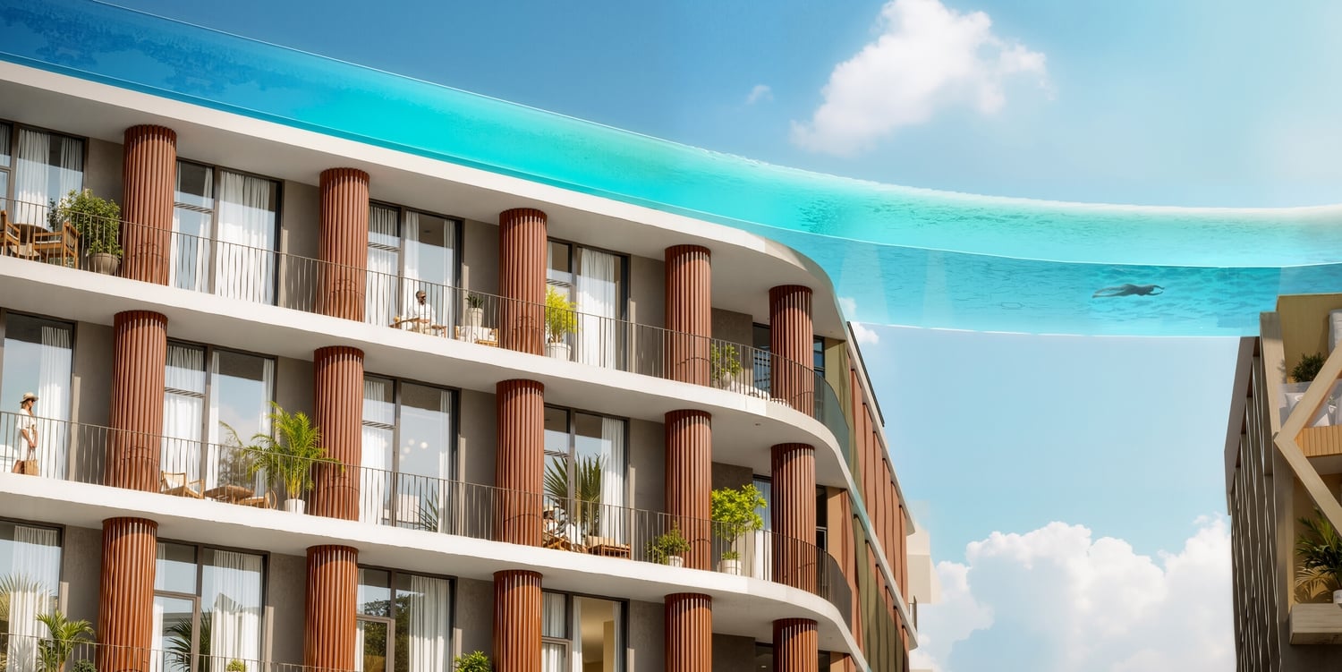 Hygge Hotel by The Heart of Europe, image 1 of 7. Render supplied by developer.