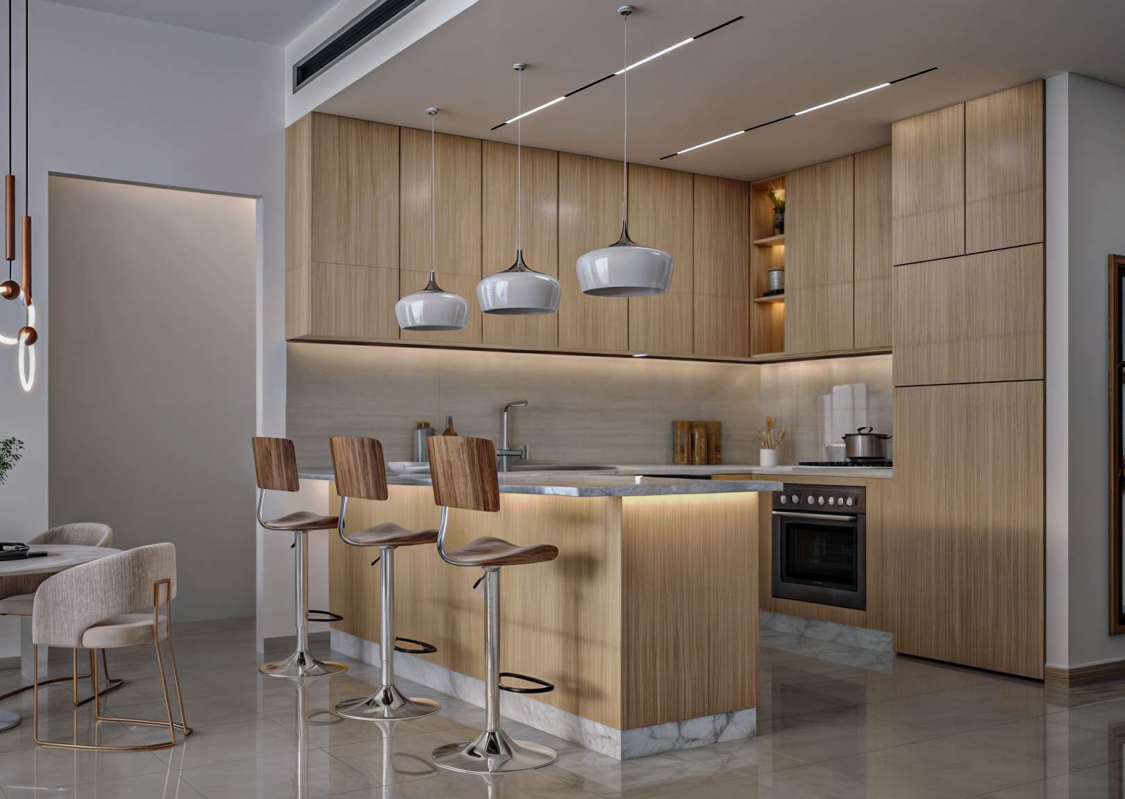 Butterfly Towers by Al Sayyah Group, image 5 of 9. Render supplied by developer.