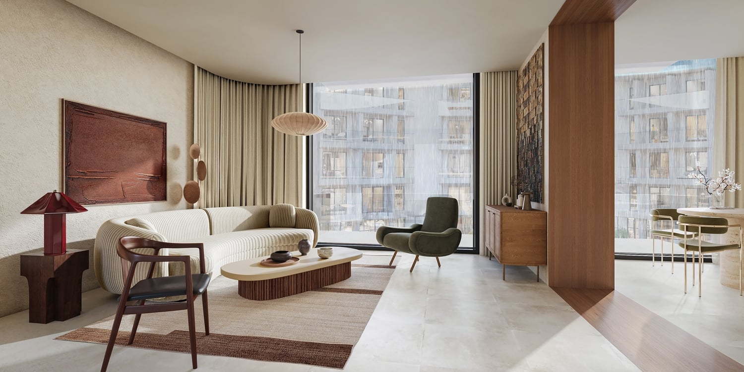 Hygge Hotel by The Heart of Europe, image 5 of 7. Render supplied by developer.