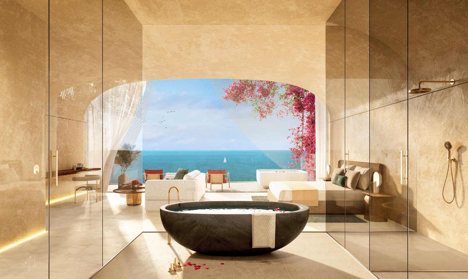 The Heart of Europe - Marbella Resort Hotel, Vignette Collection, image 1 of 7. Render supplied by developer.