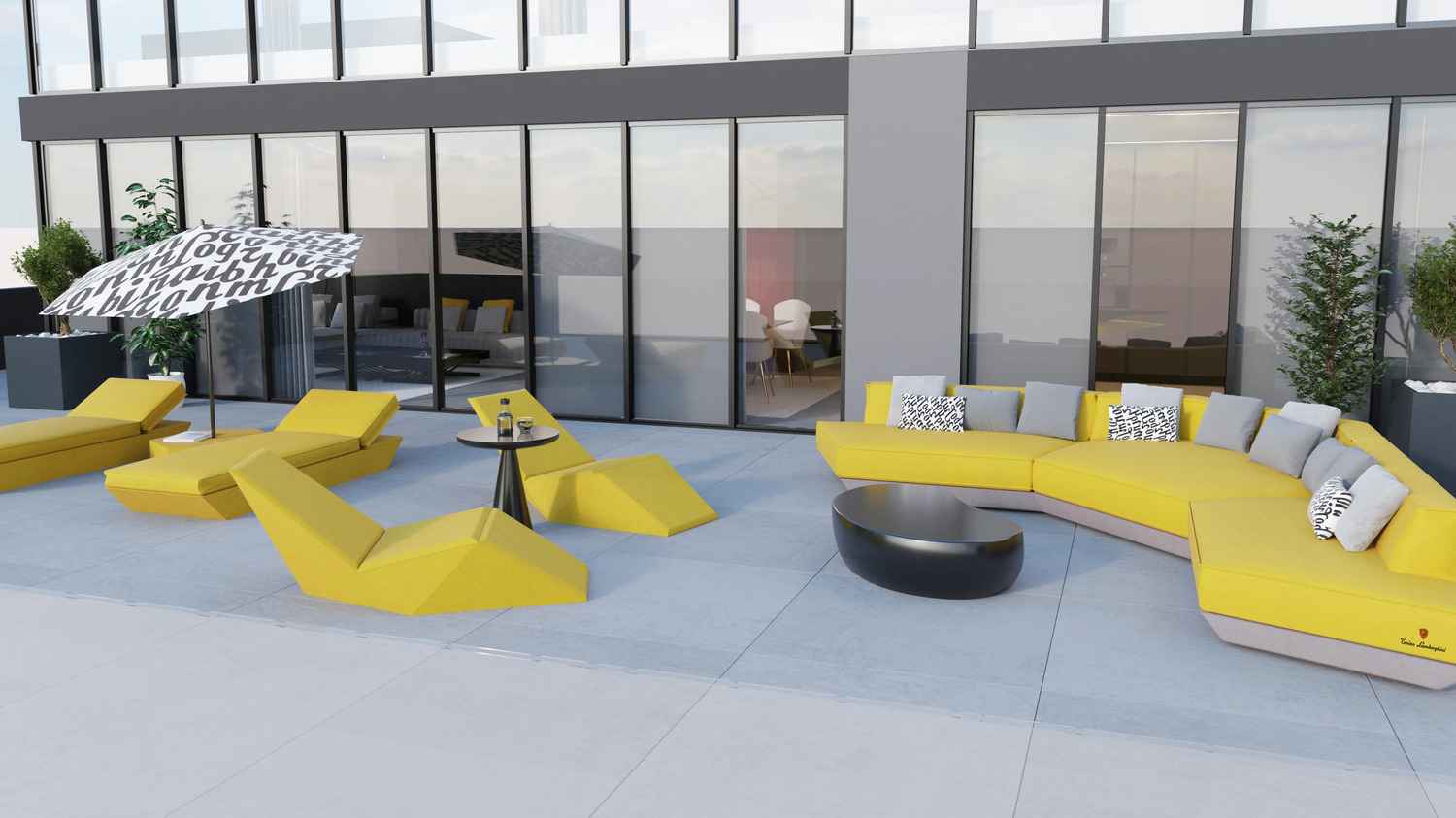 Tonino Lamborghini Residences by Gulf Land Property Developers, image 3 of 15. Render supplied by developer.