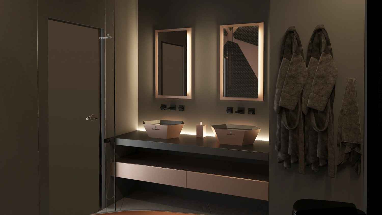 Tonino Lamborghini Residences by Gulf Land Property Developers, image 5 of 15. Render supplied by developer.