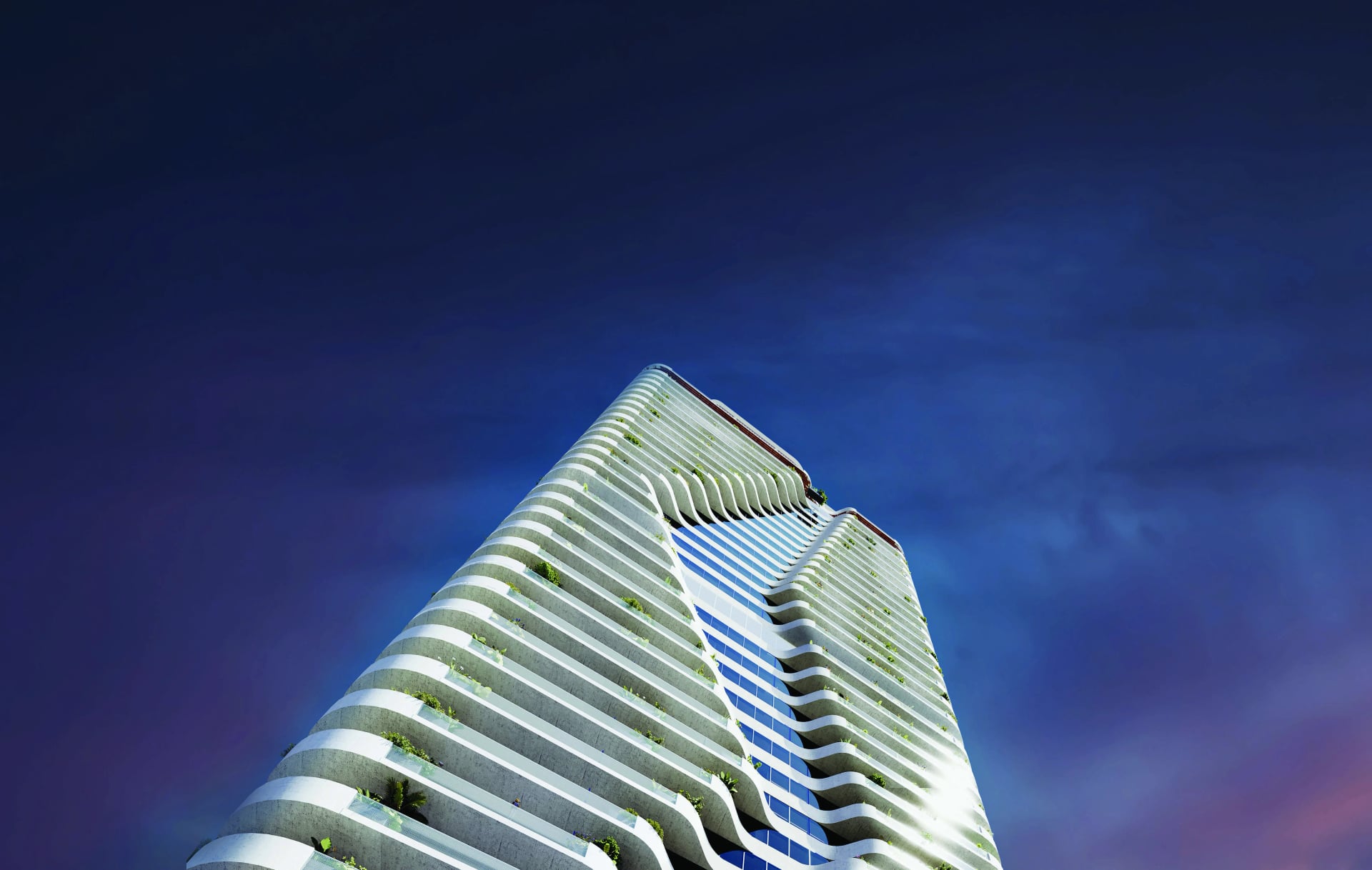 Azha Millennium Residences by Azha Development, JVT (Jumeirah Village Triangle). Render supplied by developer.
