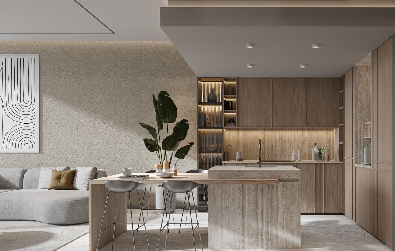 One Beverly by HMB Homes, image 6 of 10. Render supplied by developer.