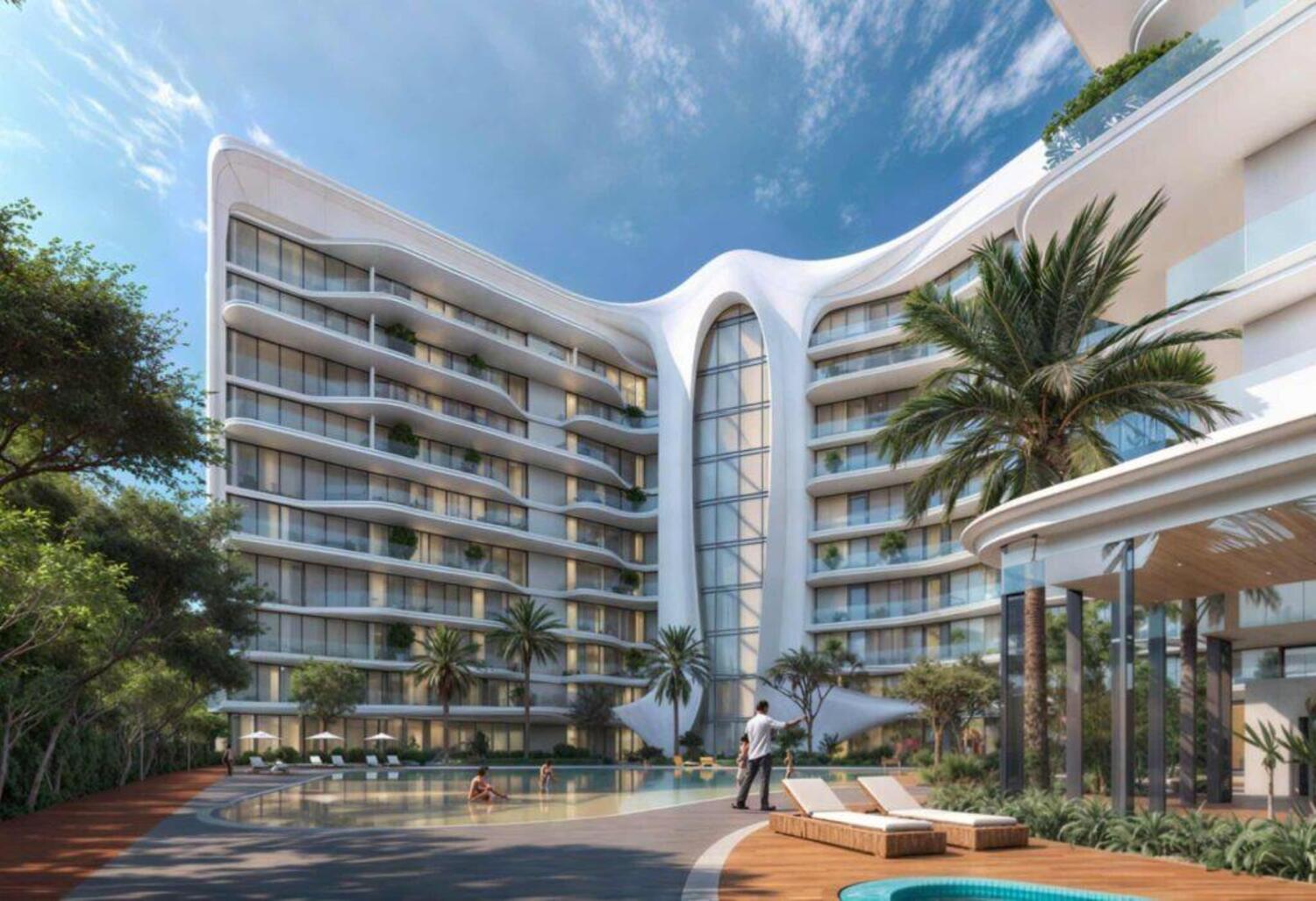 Beverly Grande by HMB Homes, image 2 of 8. Render supplied by developer.
