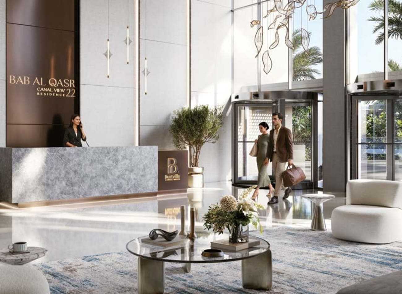 Bab Al Qasr Canal View Residence 22 by Burtville Developments, image 14 of 14. Render supplied by developer.