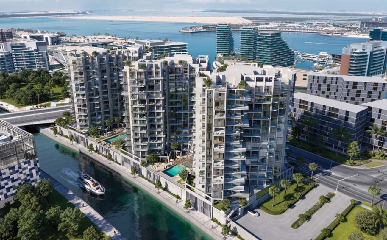 Bab Al Qasr Canal View Residence 22 by Burtville Developments, image 2 of 14. Render supplied by developer.