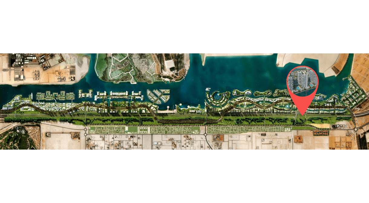 Bab Al Qasr Canal View Residence 22 by Burtville Developments, image 13 of 14. Render supplied by developer.