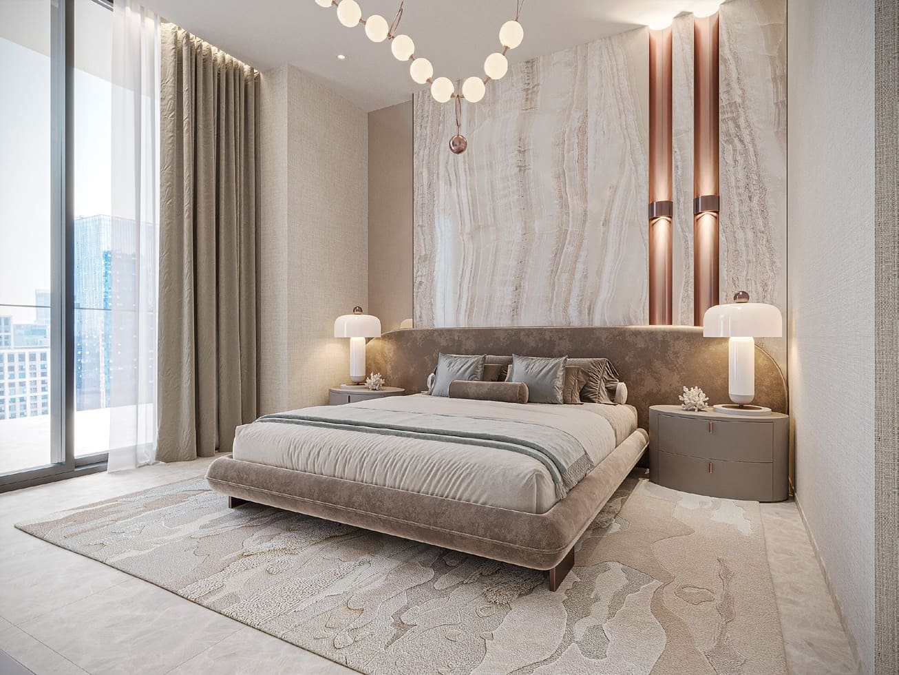 15 Cascade Featured by Versace Ceramics, image 3 of 8. Render supplied by developer.