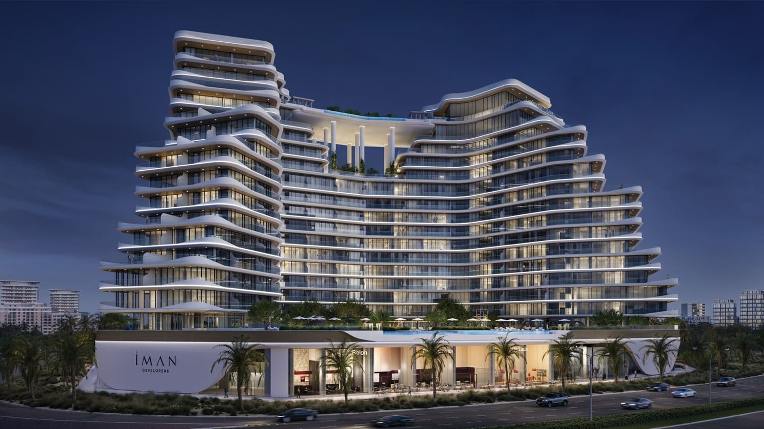 15 Cascade Featured by Versace Ceramics, image 2 of 8. Render supplied by developer.