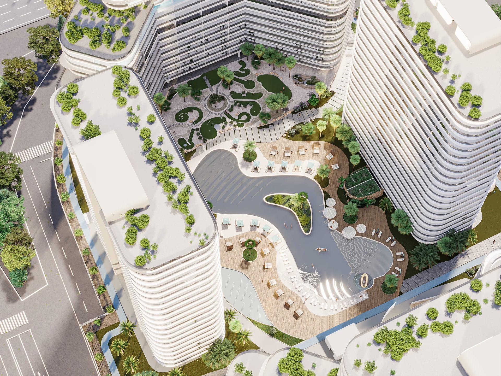 The Central Downtown by AQUA Developments, image 1 of 35. Render supplied by developer.