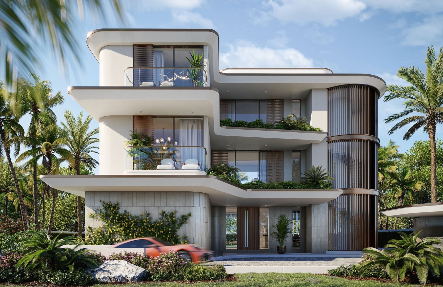 Wadi Villas by Arista Properties, image 5 of 23. Render supplied by developer.