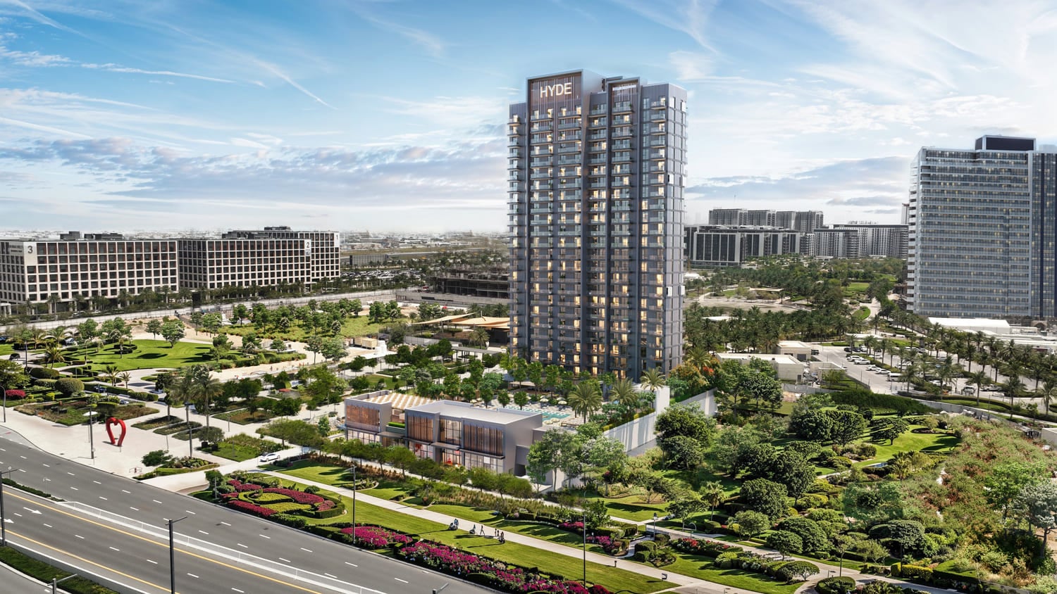 Hyde Residences by CITYVIEW Developments, image 2 of 16. Render supplied by developer.
