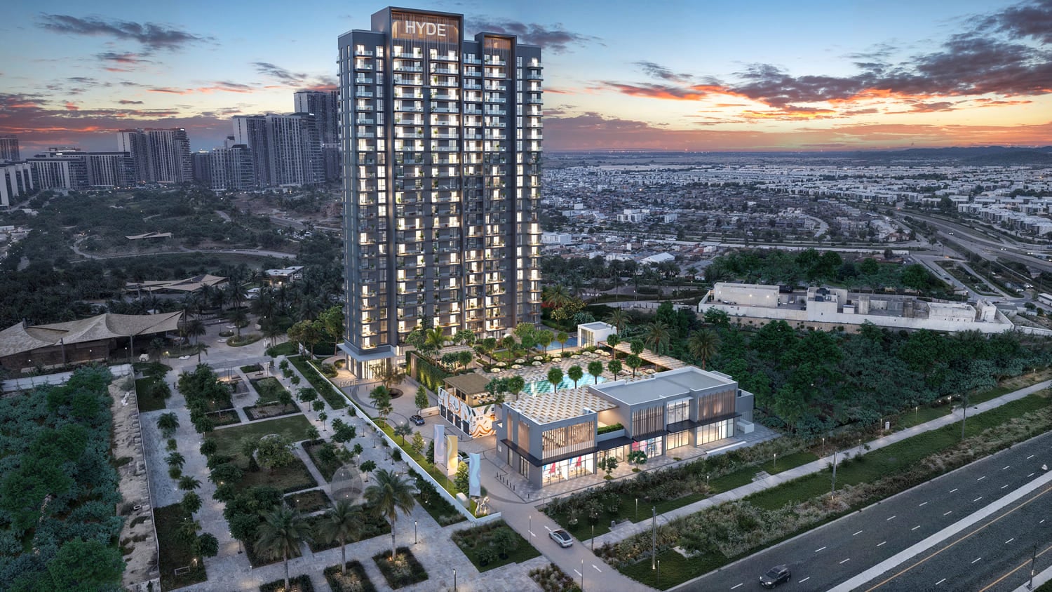 Hyde Residences by CITYVIEW Developments, image 6 of 16. Render supplied by developer.