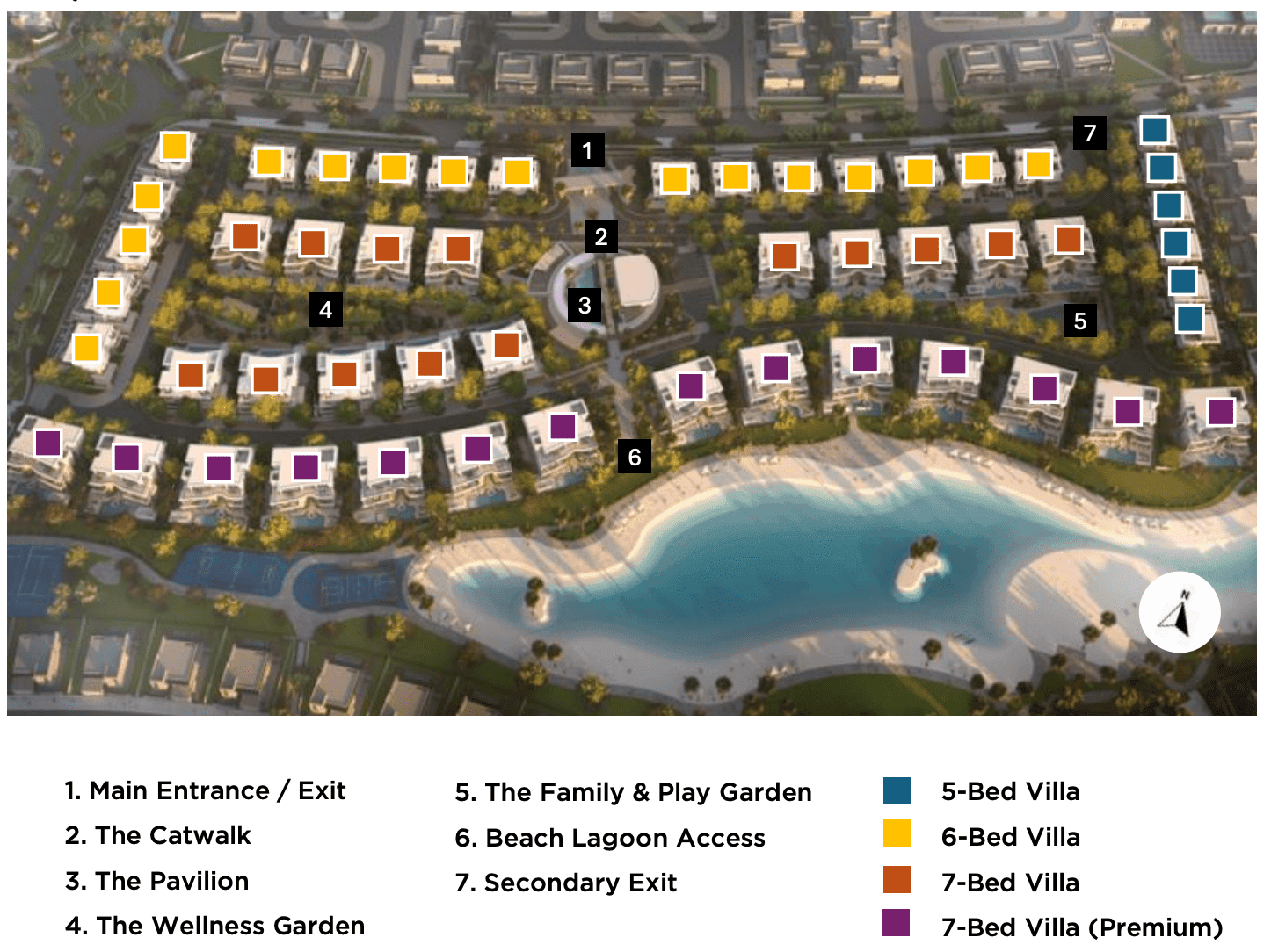 Taraf Karl Lagerfeld Villas, image 9 of 9. Render supplied by developer.