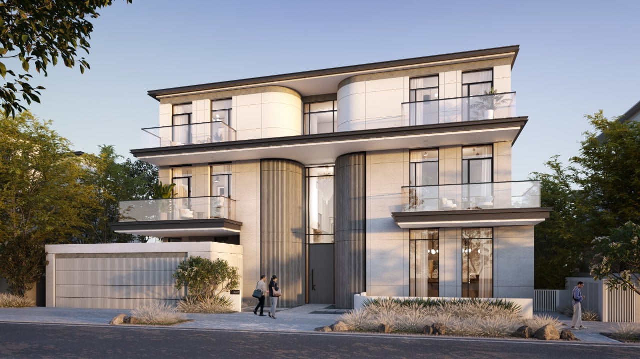 Taraf Karl Lagerfeld Villas, image 2 of 9. Render supplied by developer.